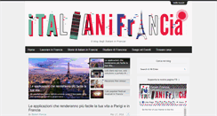Desktop Screenshot of italianifrancia.com